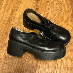 VTG Mudd Haynes Y2K Chunky Platform Loafers